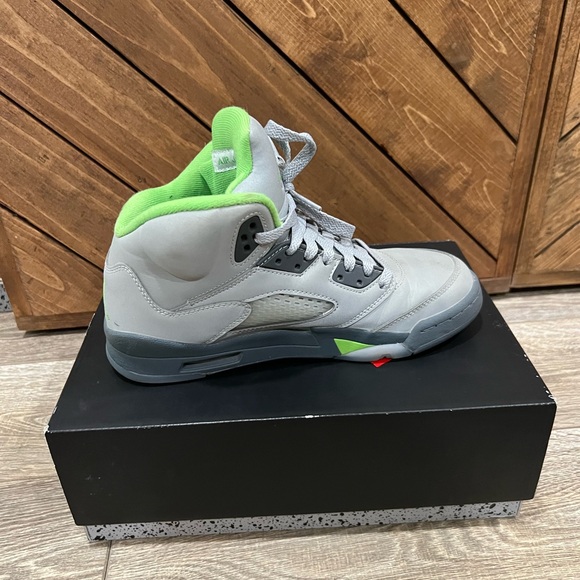 Air Jordan 5 Retro ‘Green Bean youth size 6.5 - Picture 7 of 12